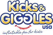 Kicks and Giggles USA | The Premiere Inflatable Moonwalk, Jump House, Waterslide, and Bounce House Rental company in NC.