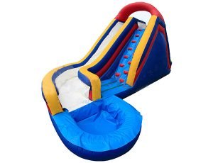Infinity Bounce House Giant Inflatable Water Slide for Pool Party Ideas