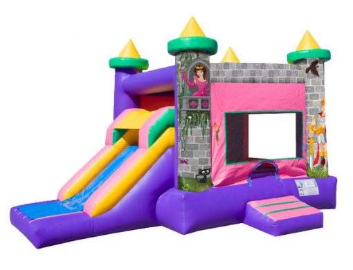 Princess EZ Combo Bouncehouse for girls and birthday party ideas,  Bouncehouse, Castle, Princess