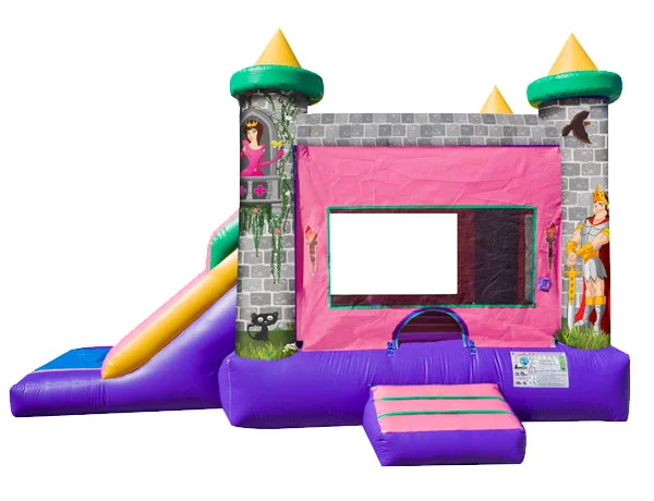 Princess EZ Combo Rental Bounce House with Slide,  Bouncehouse, Castle, Princess