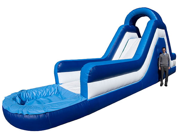 Blue Rush water slide bouncehouse rental for July 4th Parties