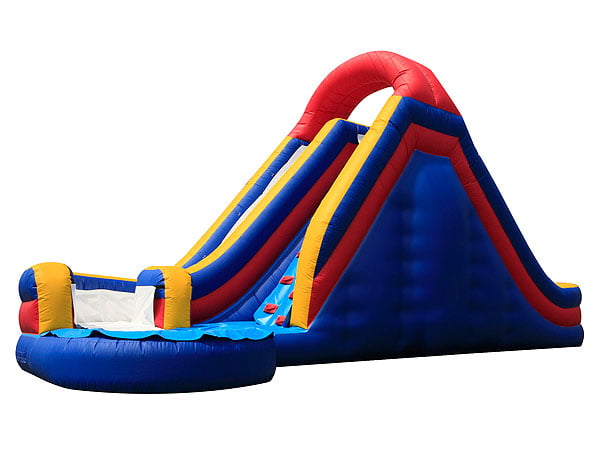 Infinity Waterslide Bounce House to rent for Pool Party Ideas, School Festivals