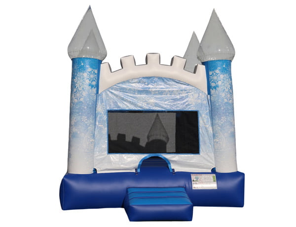 Frozen Ice Castle Bouncehouse - Kicks and Giggles USA | The Premiere  Inflatable Moonwalk, Jump House, Waterslide, and Bounce House Rental  company in NC.