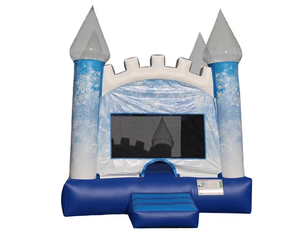 Frozen Ice Castle Bouncehouse - Kicks and Giggles USA | The