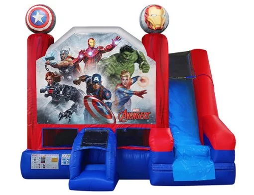 Avengers Combo Bouncehouse,  Avengers, Bouncehouse, Guardians of the Galaxy, Hulk, Ironman