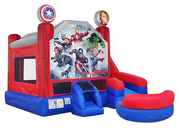 AVENGERS 6n1 Waterslide Combo