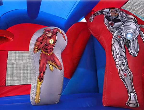 Justice League Bouncehouse,  batman, Bouncehouse, Justice League, superman