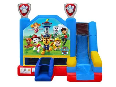 Paw Patrol Combo Bouncehouse,  Adventure Bay, Bouncehouse, Paw Patrol, Pups, Ryder