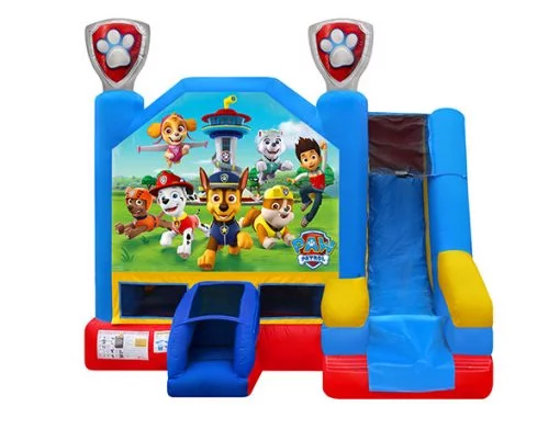 Paw Patrol Combo Bouncehouse,  Adventure Bay, Bouncehouse, Paw Patrol, Pups, Ryder