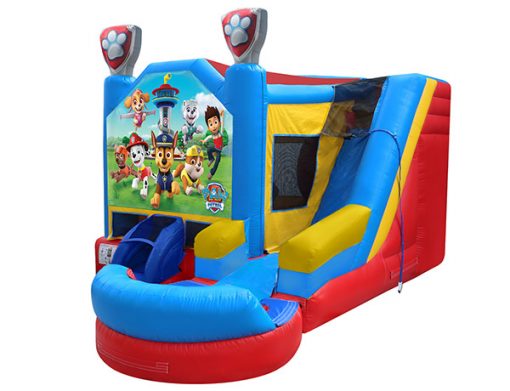 Paw Patrol Combo Bouncehouse,  Adventure Bay, Bouncehouse, Paw Patrol, Pups, Ryder