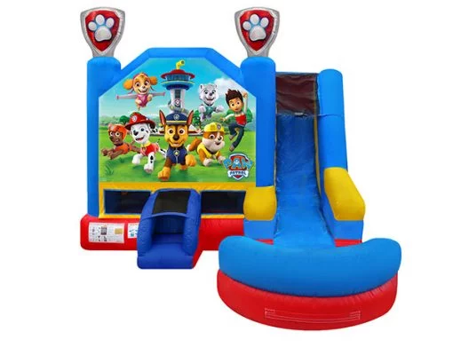 Paw Patrol Combo Bouncehouse,  Adventure Bay, Bouncehouse, Paw Patrol, Pups, Ryder