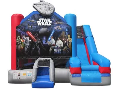 Star Wars Combo Bouncehouse,  Bouncehouse, Hans Solo, Jedi, Luke Skywalker, Star Wars