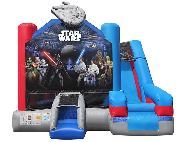 Star Wars Combo Bouncehouse,  Bouncehouse, Hans Solo, Jedi, Luke Skywalker, Star Wars