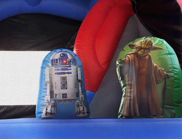 Star Wars Combo Bouncehouse,  Bouncehouse, Hans Solo, Jedi, Luke Skywalker, Star Wars